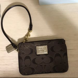 Coach wristlet